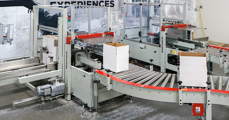 packaging automation - case erecting system